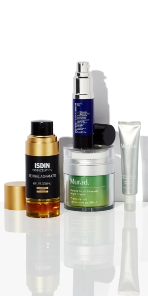 Premium retinol and anti-aging skincare products